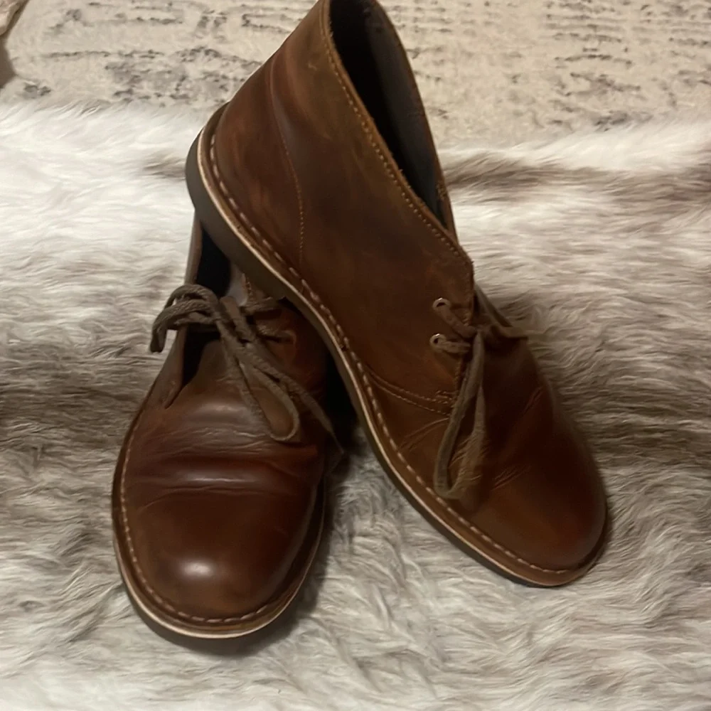 Clark's Originals beeswax Desert Boot Men's 9.5M great shape